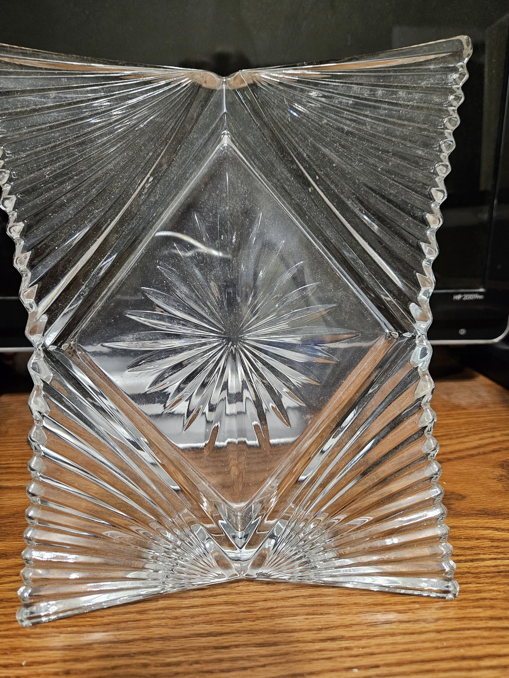 Clear Crystal-Style Decorative Glass Frame